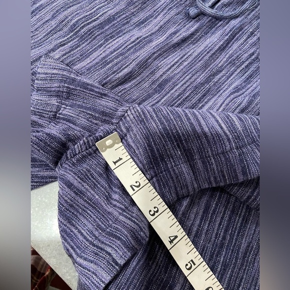 NWT Time & Tru Size XXL Blue Linen Blend Comfy Pull On Drawstring Shorts Pockets - Picture 11 of 16